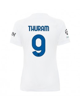 Inter Milan Marcus Thuram #9 Auswärtstrikot für Frauen 2023-24 Kurzarm